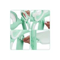 Reductor pentru toaleta cu scarita, verde, 407866